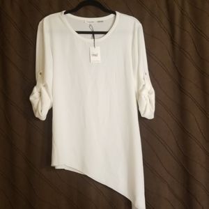 Calvin Klein asymmetric top